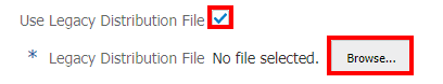 Legacy Distribution File