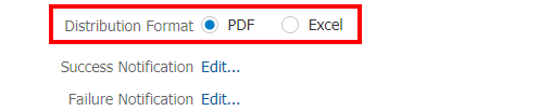 bursting output format