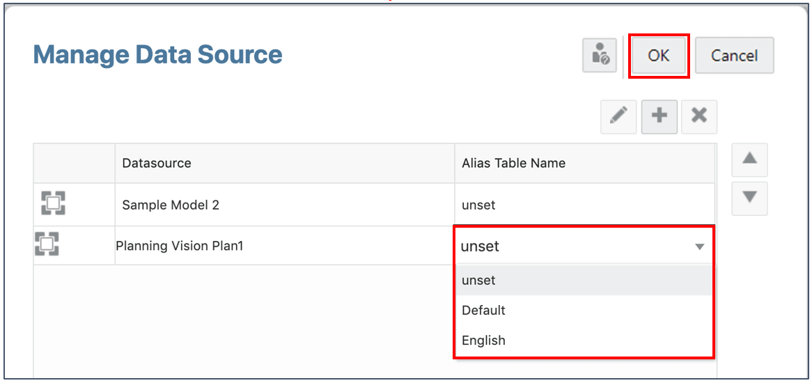 manage alias table info
