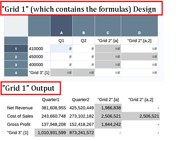 Grid 1 - Design and Output Grid 1 - Design and Output