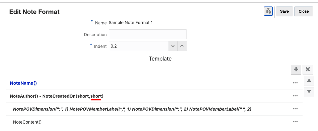 note format manager