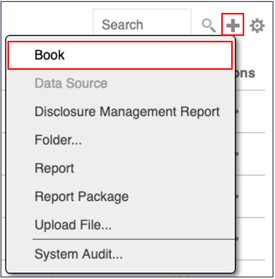 Multiple ways to create book