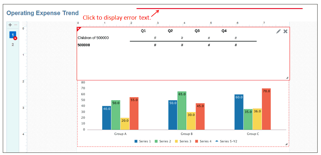 screenshot showing report error indicator screenshot showing report error indicator