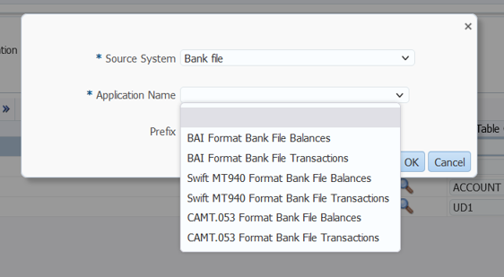 Image shows the Source System page.