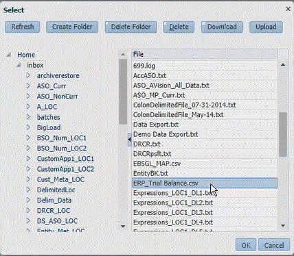 Image shows the Select screen.
