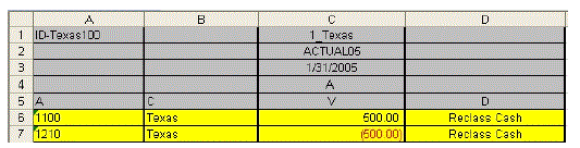 Image shows sample Journal template