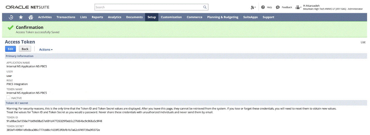 Image shows Confirmation page.
