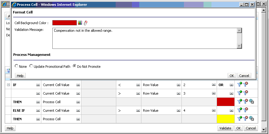 Data Validation Rule to Stop Promotion of Approval Units Data Validation Rule to Stop Promotion of Approval Units