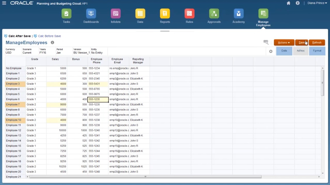 Groovy Rule Change Data and Save