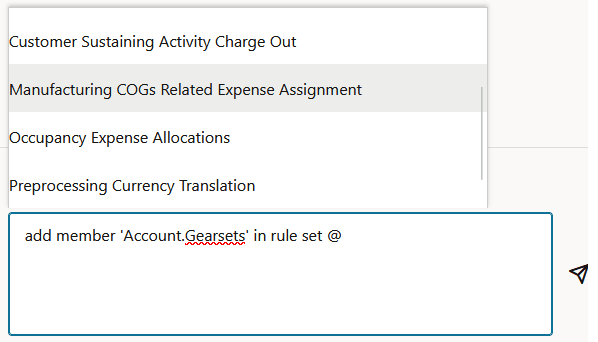 Smart Lookup user request to add member in a rule set wtih a pop-up of the available rule sets Smart Lookup user request to add member in a rule set wtih a pop-up of the available rule sets