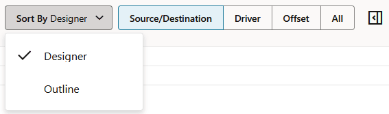 Sort By drop-down menu