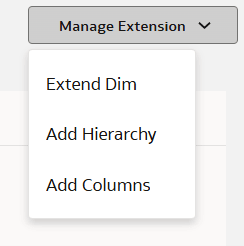 Extend Dim option Extend Dim option