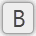 B keyboard key
