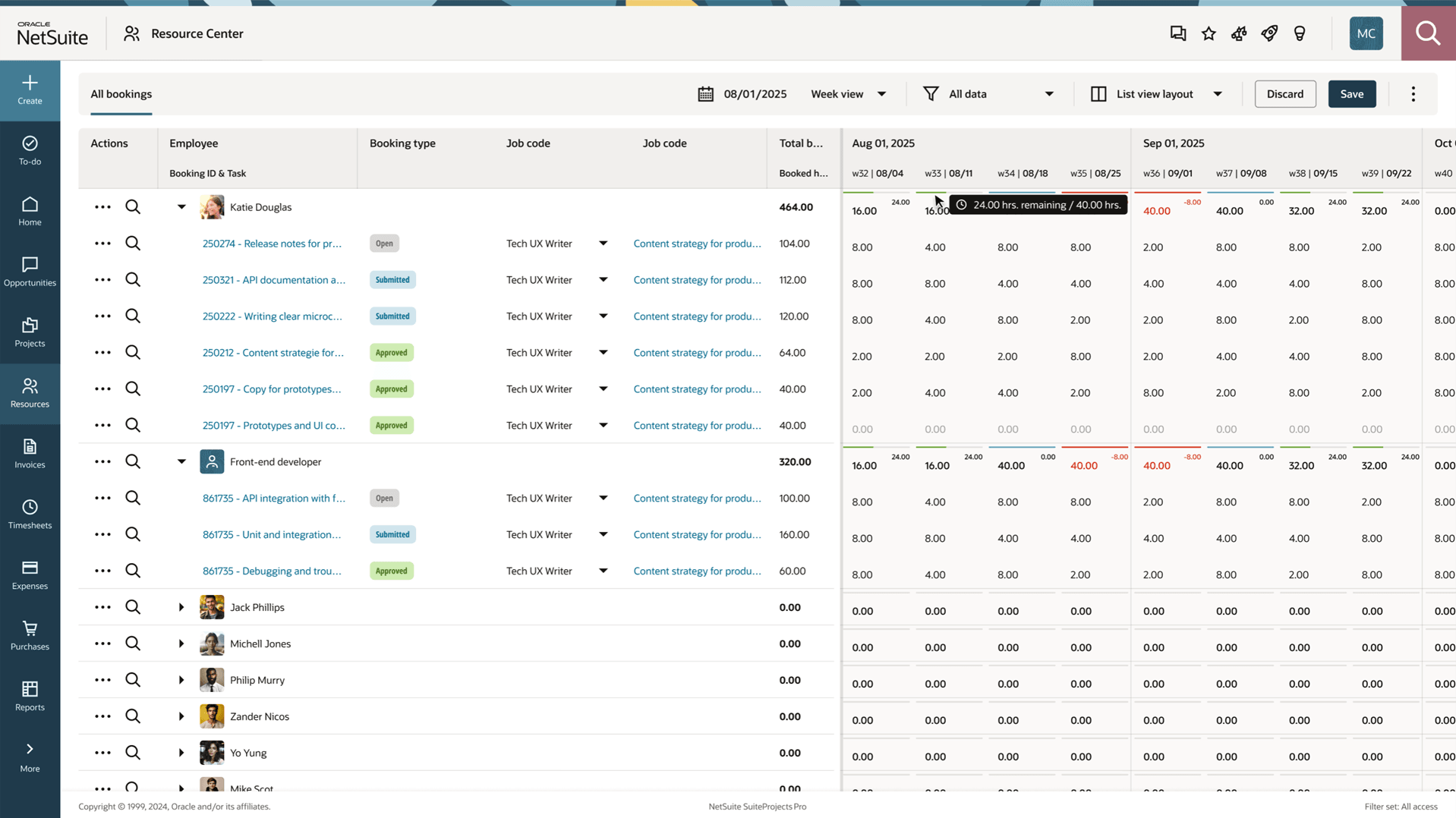 Resource center page in 2025.2