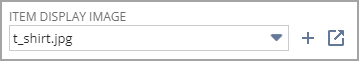 Web store item display image