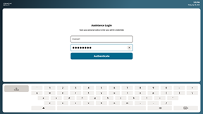 Assistance login