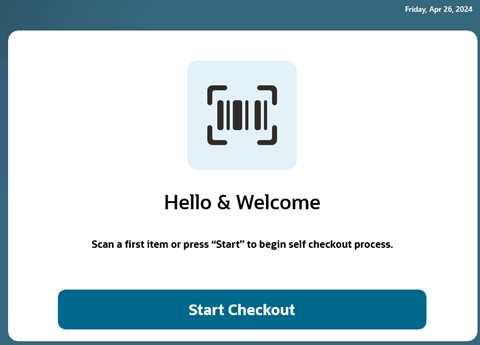 Shopper start menu close