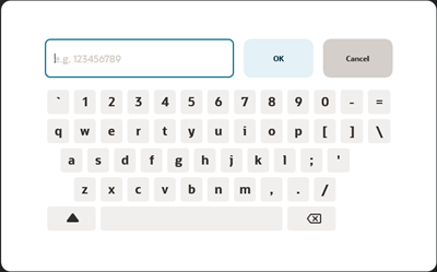 kiosk keyboard