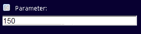 Parameter field with Discount Item ID entered.