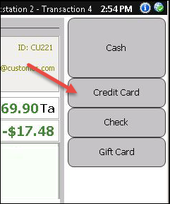 Payment method buttons