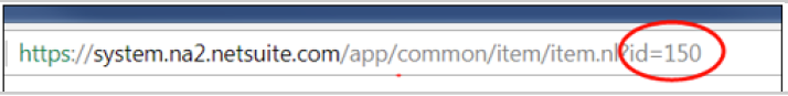 Discount Item ID in a URL.