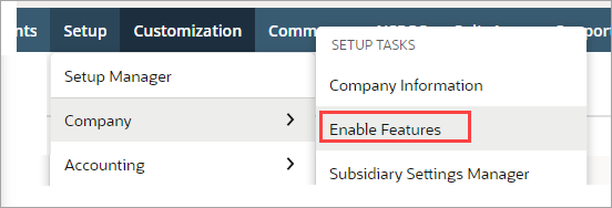 Enable SuiteTax in NetSuite ERP