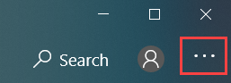 Ellipsis See More menu icon