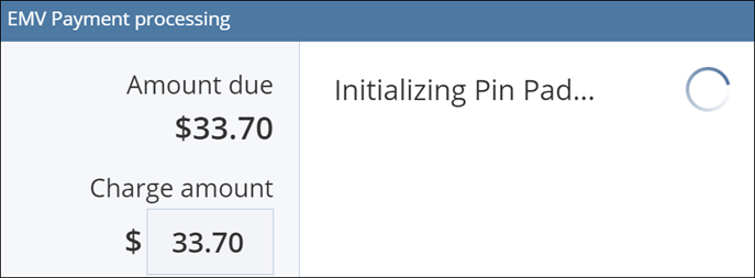 Device Priming Initializing Pin Pad