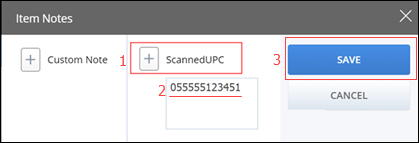 Fallback Auto Reconcile Scanned UPC Field