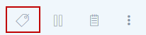 Tag icon in the Transaction Summary pane