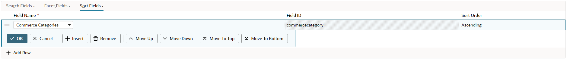 Field Name field.