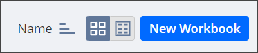 New Workbook button