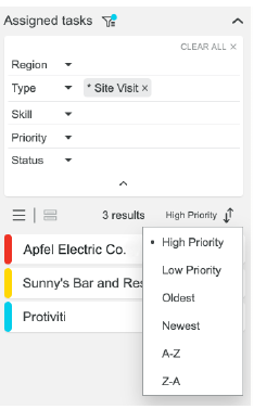 extension panel results