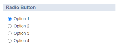 A radio button question for NetSuite CPQ Configurator.