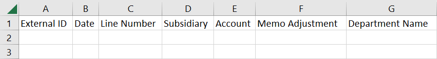 AR Journal Entry Export CSV