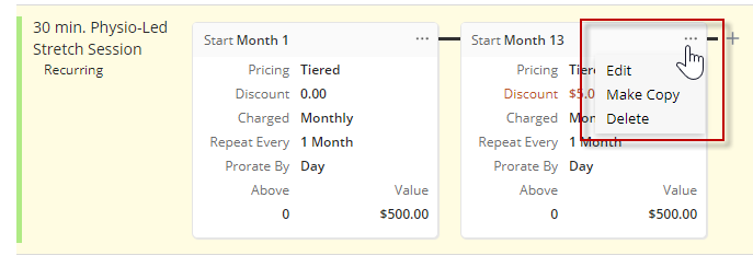 Location of elipsis icon in upper right corner of pricing interval.