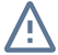 Alert icon (triangle with exclamation mark)