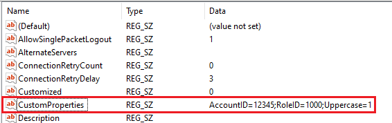 Adding the Uppercase attribute