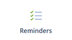 Reminders portlet icon