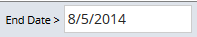 End date footer option.