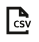 An icon on the Actions column to click for exporting an audit template as a CSV file.