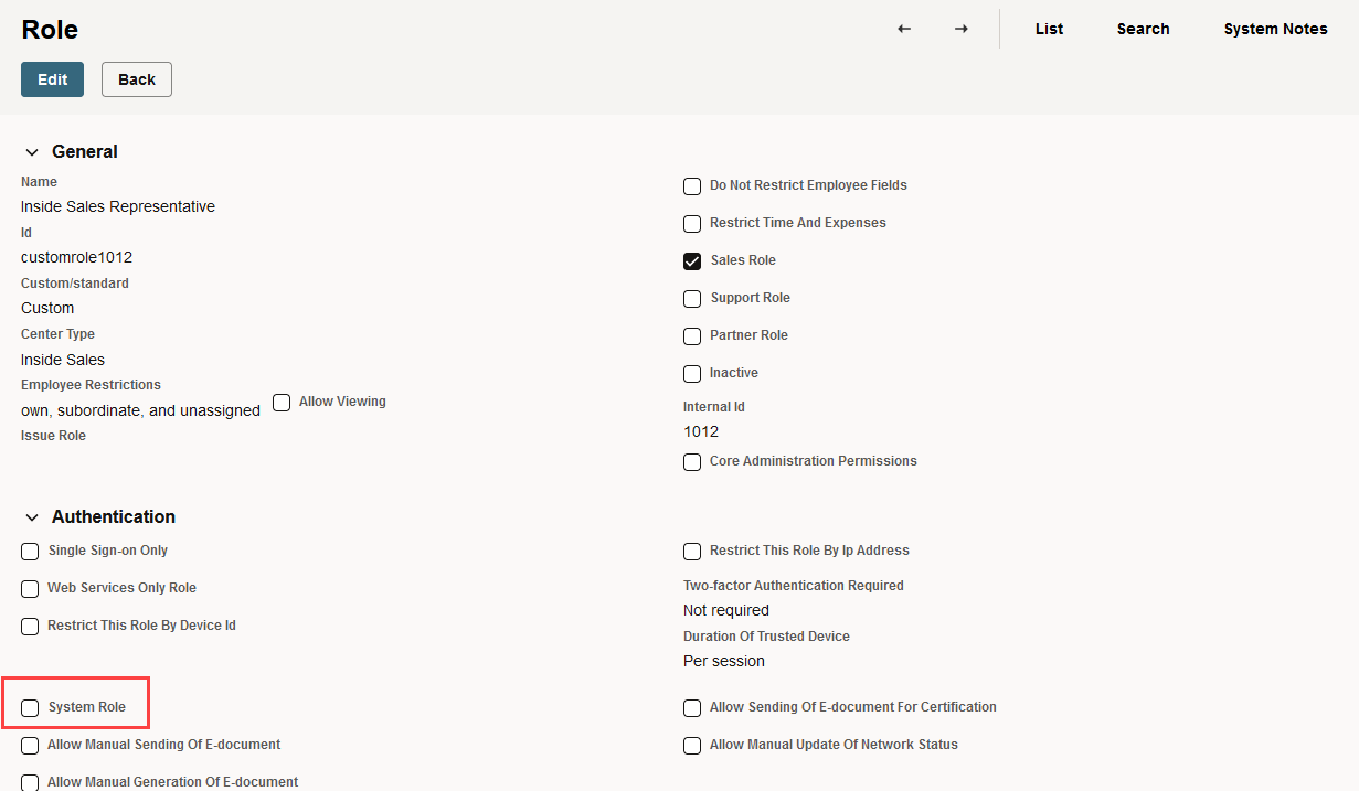 Sample form with custom Other Custom Field setting highlighted.