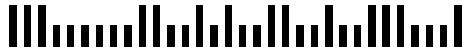 Sample postnet barcode