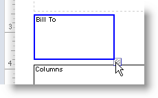 Resize PDF element