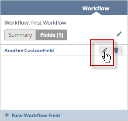 A portion of the context panel showing the Edit icon being selected.