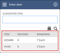 Data Table example