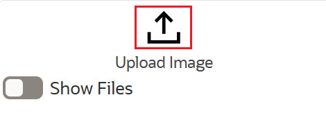 Upload file icon