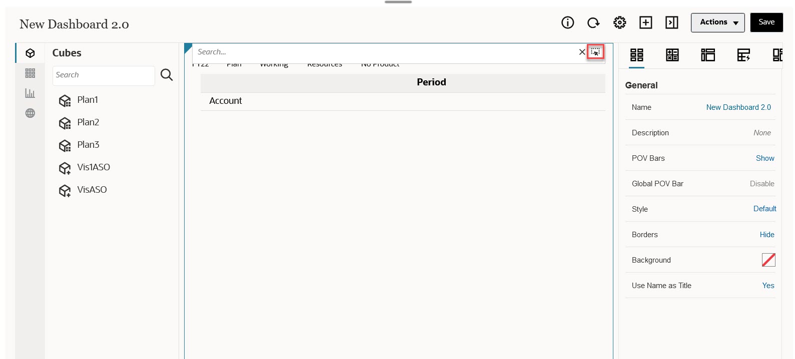 Using the Member Selector in Quick Analysis
