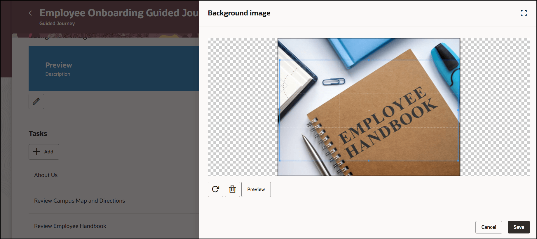 Resize Background Image