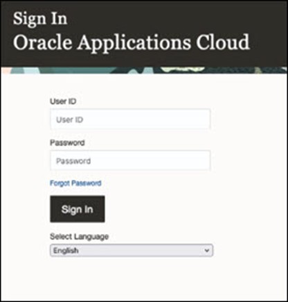 Sign in page without OCI IAM non-federated SSO